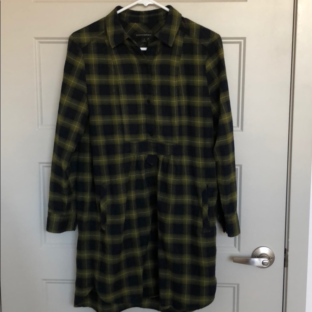 Banana Republic Flannel Dress